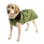 Dryrobe Dog Coat Dark Green Black